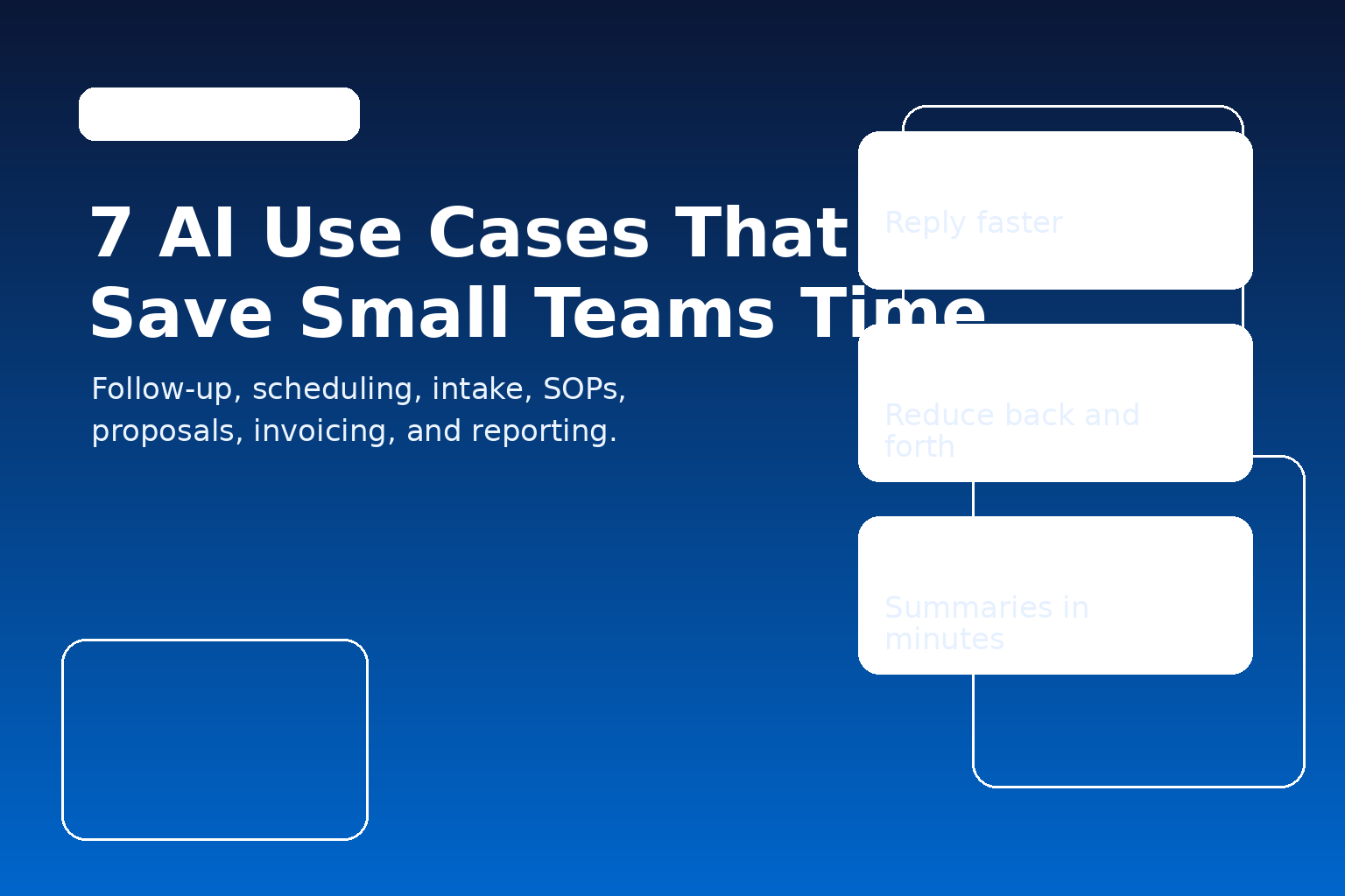 AI Use Cases for Small Business