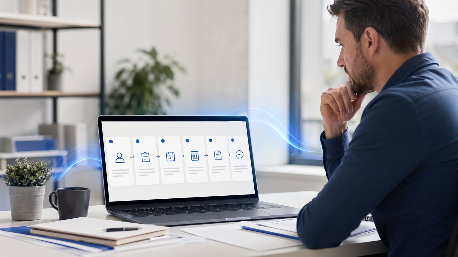 AI workflow handoffs for small business